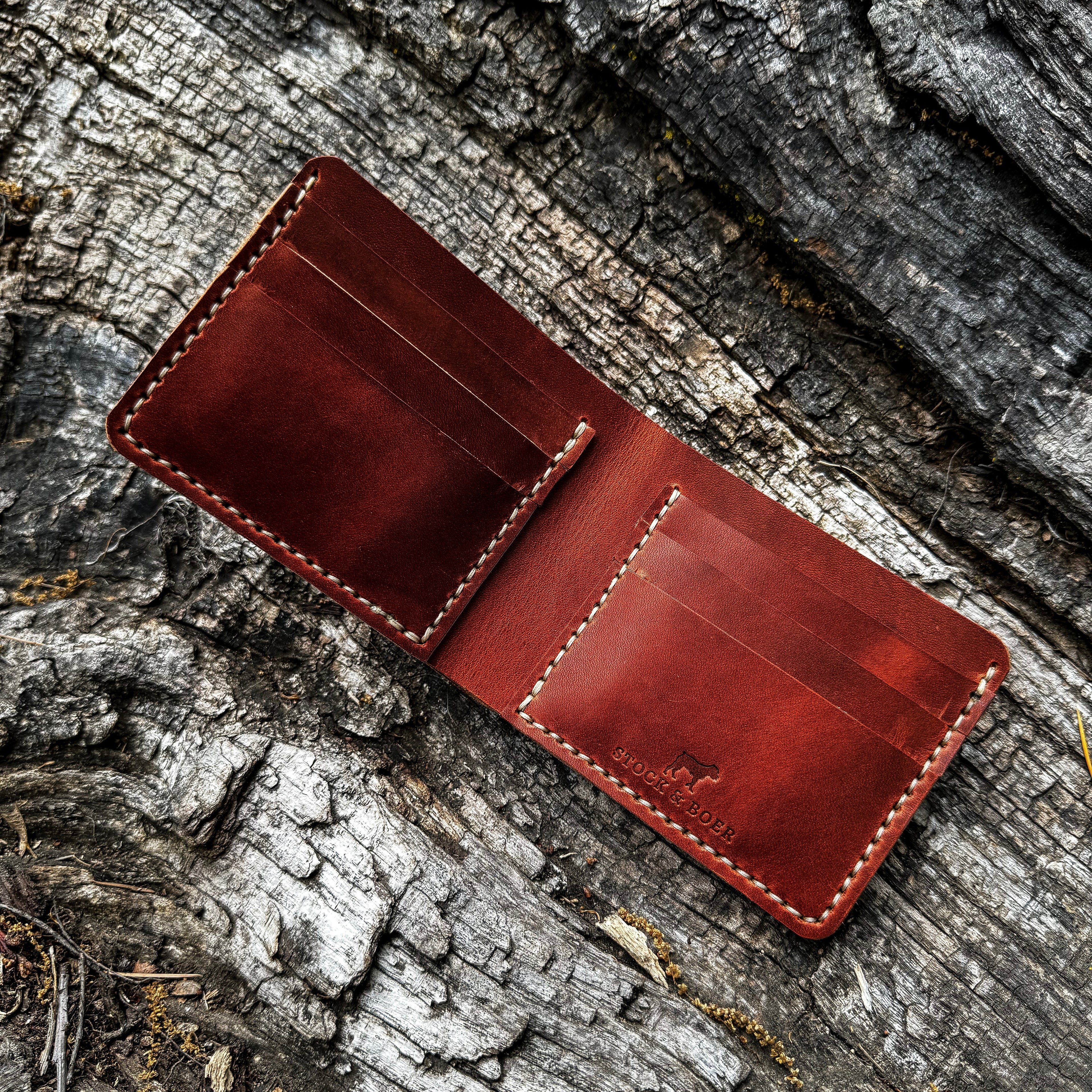 No. 2 FRONTIERSMAN Leather Bifold Wallet - Horween Dublin