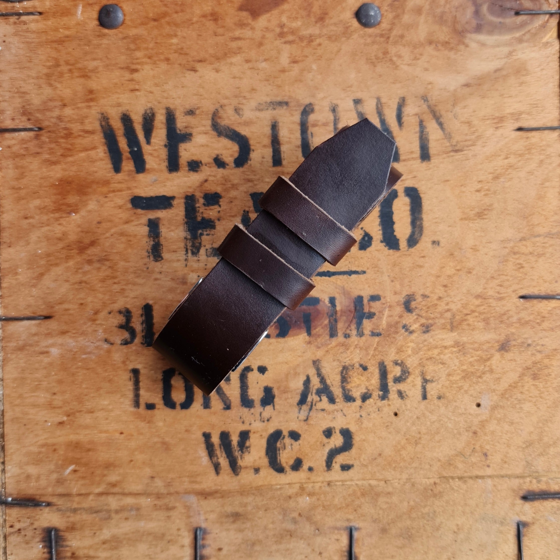 No. 1816 ZULU One-Piece Watch Strap - Horween Leather