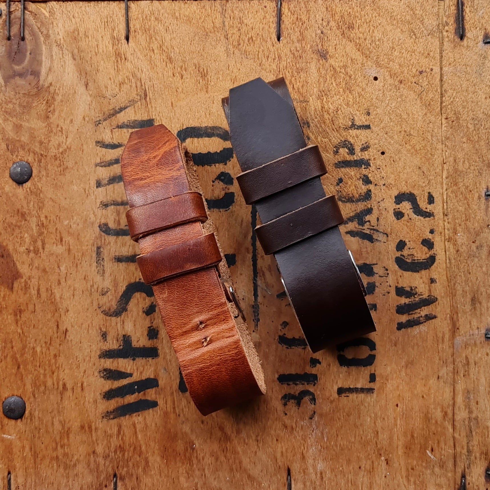No. 1816 ZULU One-Piece Watch Strap - Horween Leather