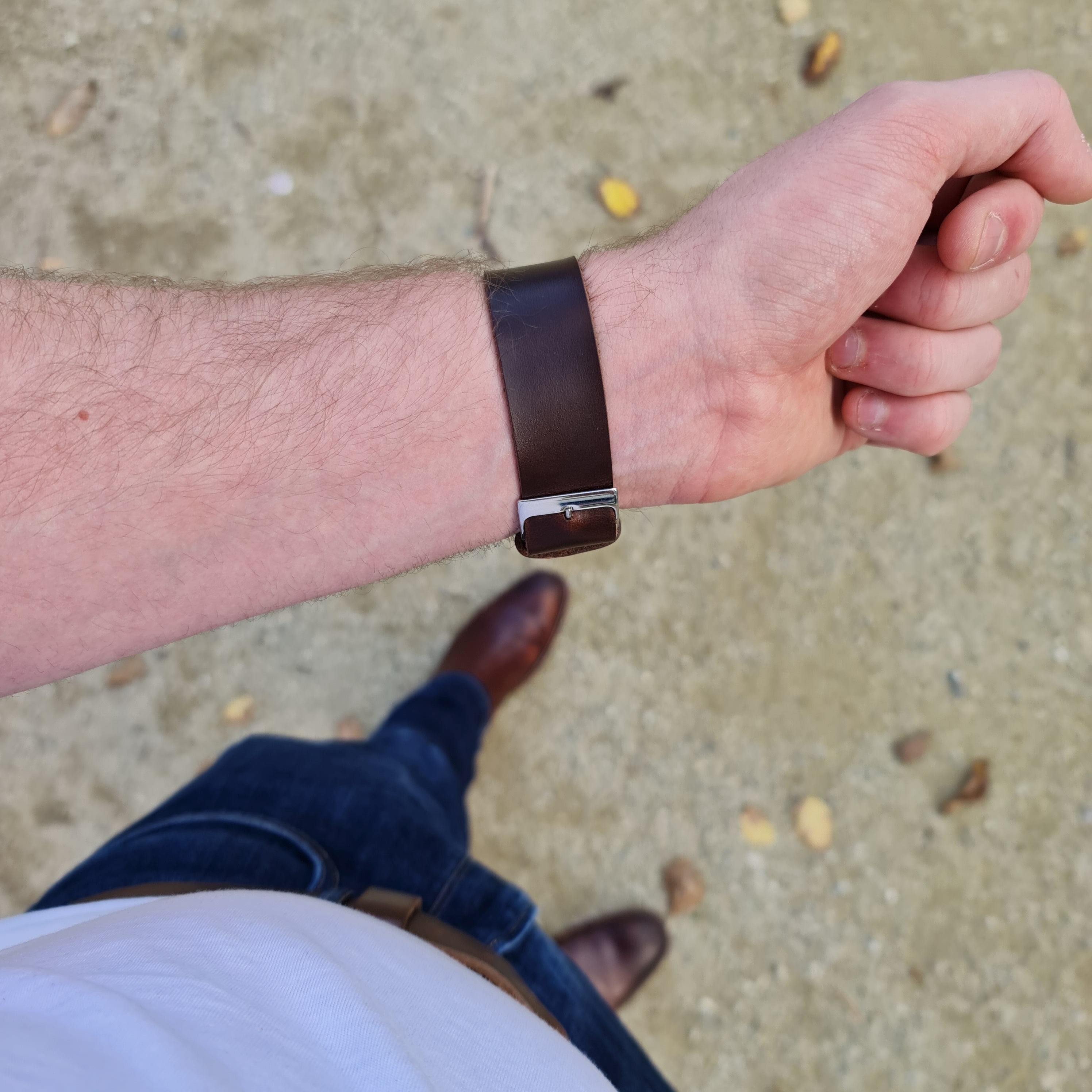 No. 1816 ZULU One-Piece Watch Strap - Horween Leather