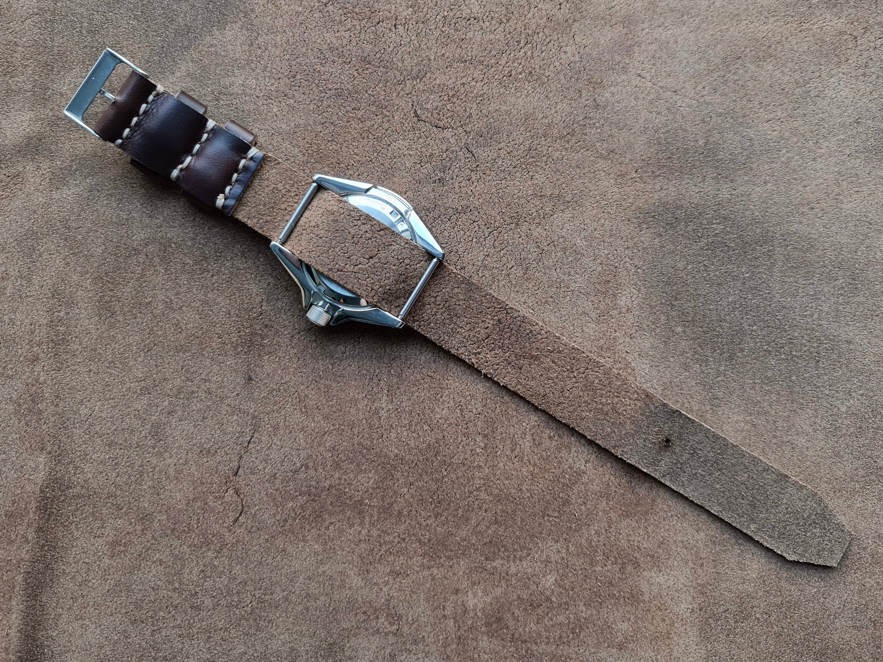 No. 1816 ZULU One-Piece Watch Strap - Horween Leather