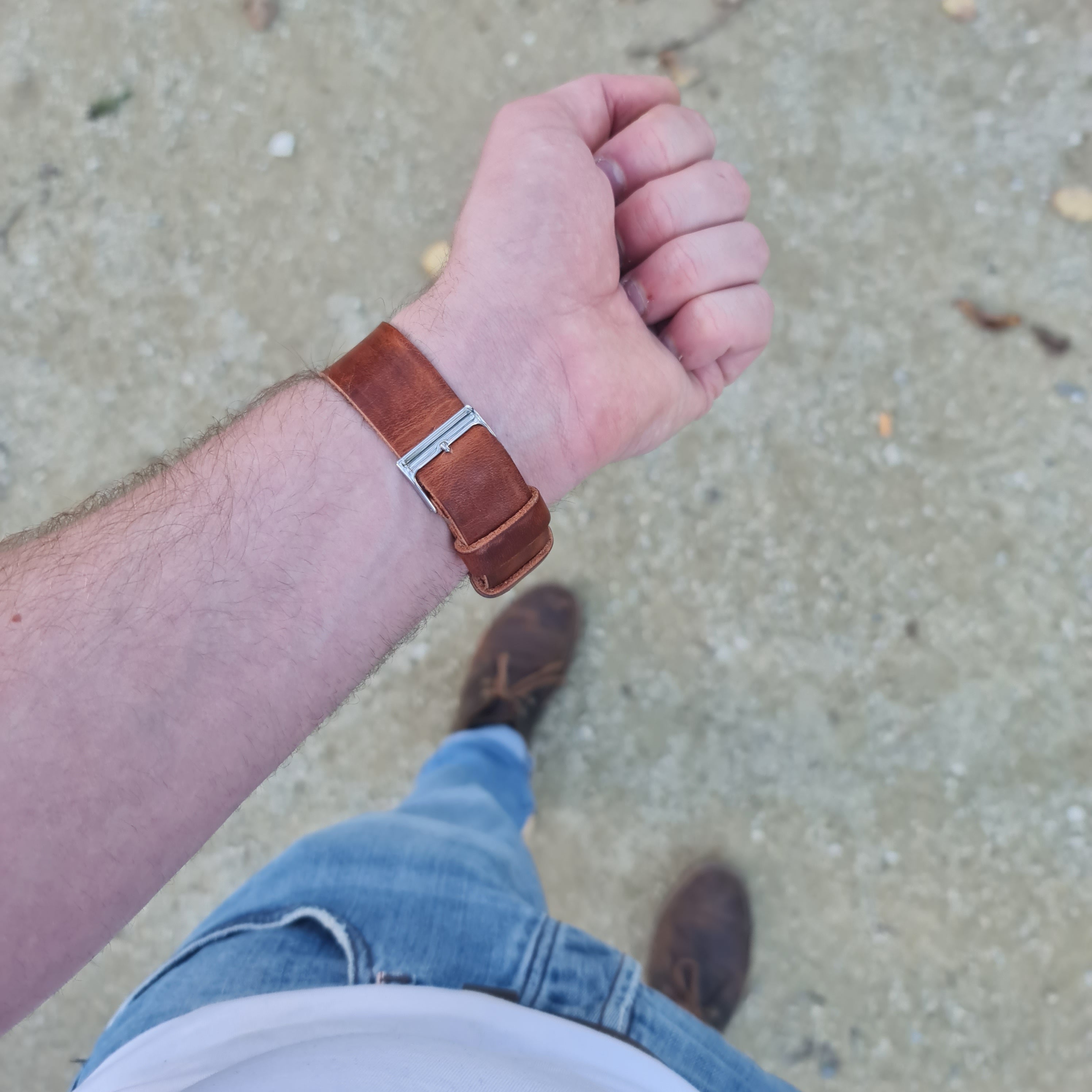 No. 1816 ZULU One-Piece Watch Strap - Horween Leather