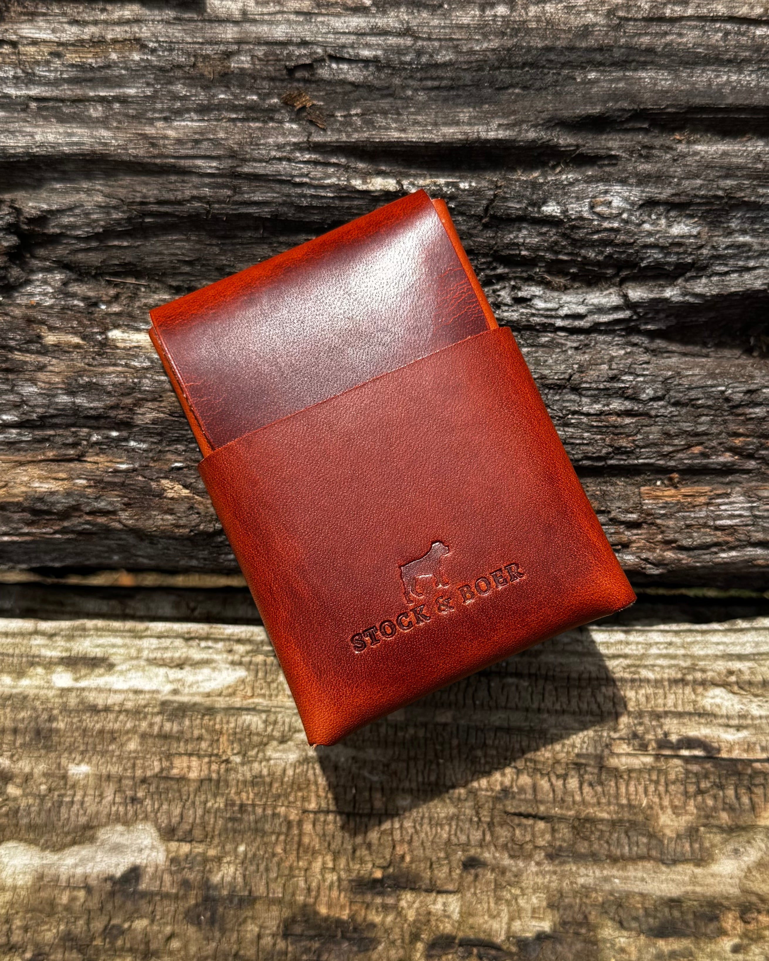 No. 66 WOODSMAN Leather Fold Wallet - Horween Leather