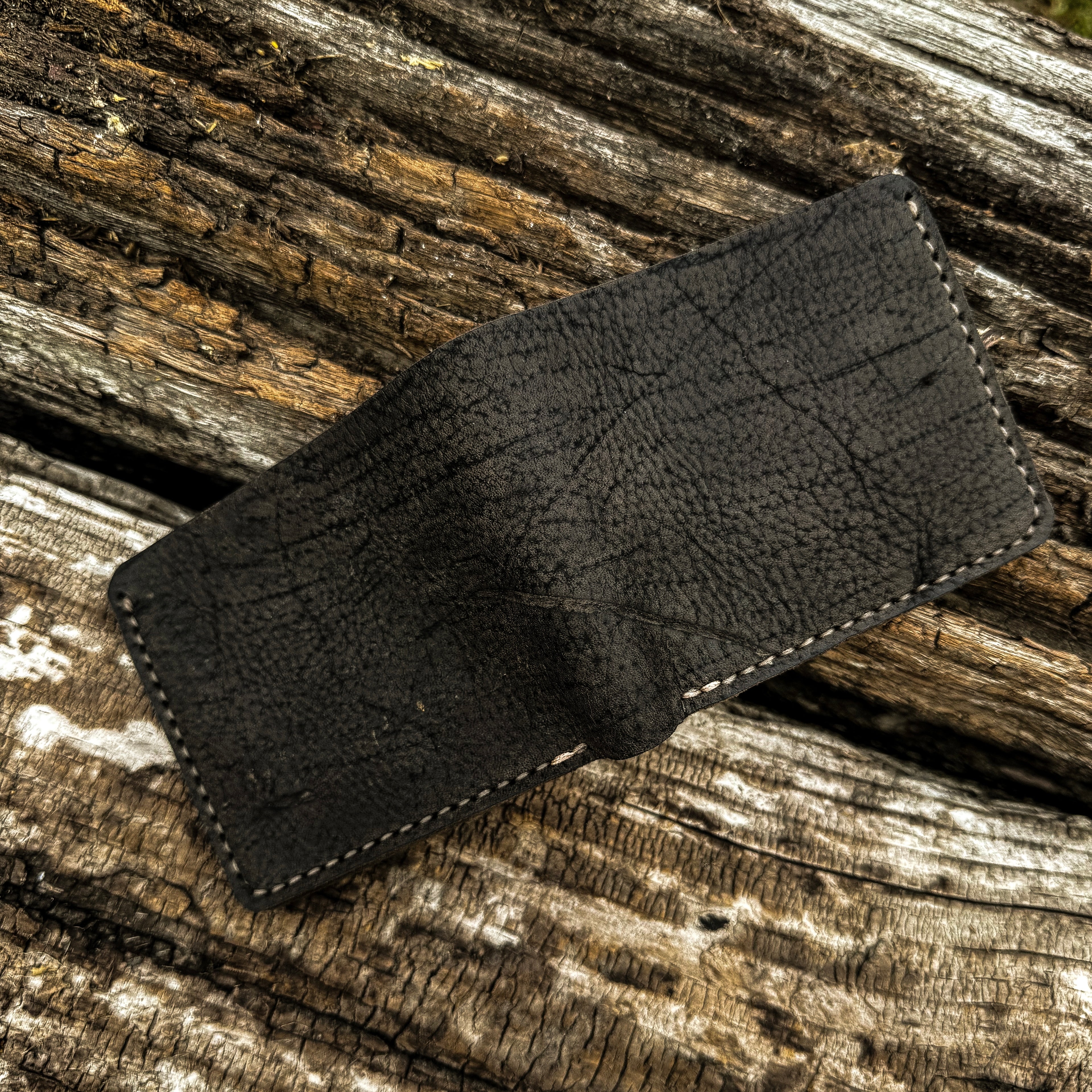 No. 2 FRONTIERSMAN Leather Bifold Wallet - Wild African Kudu