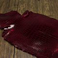 HCP Glazed Alligator Bulls Blood Hide 