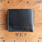 No. 2 Frontiersman Leather Bifold Wallet, Horween Black Dublin Leather, Back